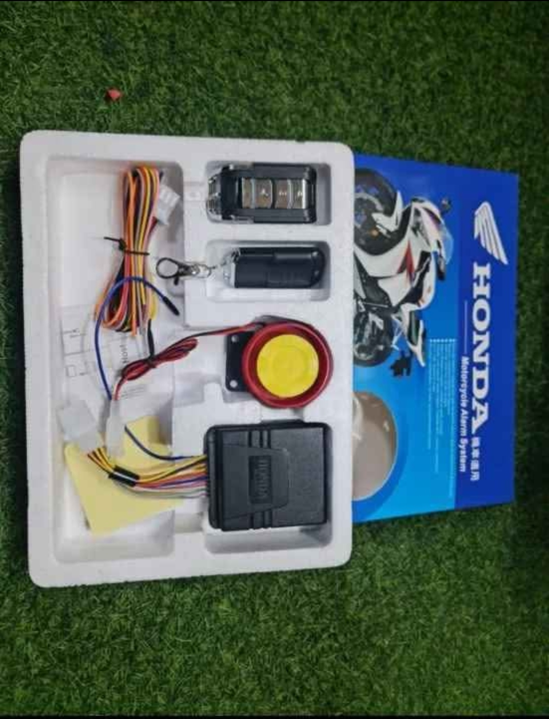 Honda Security Alarm Lock For Motorcycle Anti-Theft Remote Control ...