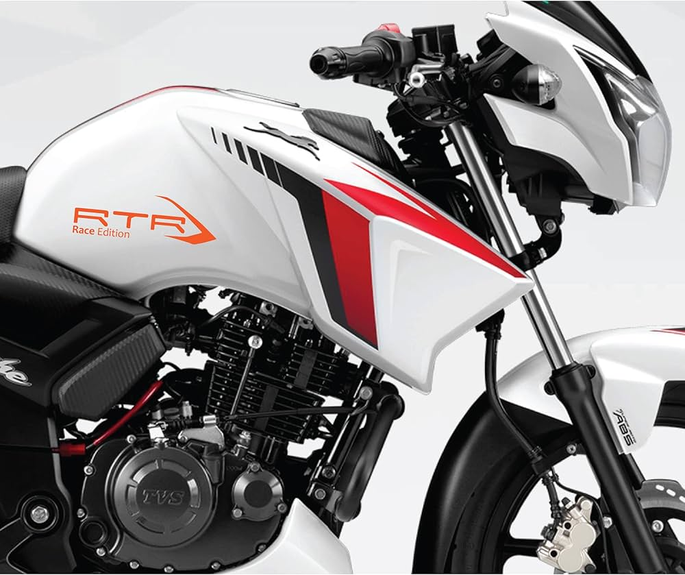 Set sticker tvs Apache RTR or RTR 4v or 2v original Indian product