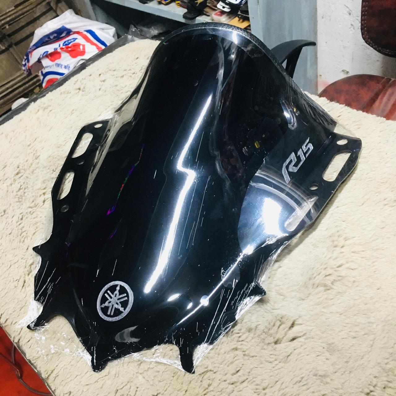 Visor glass r15 m original Indian product